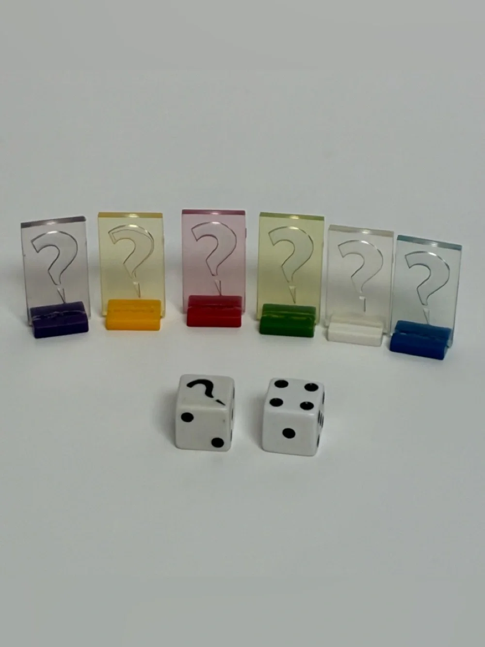 CLUE Discover the Secrets 2008 Replacement Set of 6 MOVERS 2 DICE
